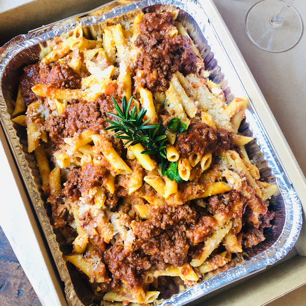 Family Size Bolognese with Penne Pasta